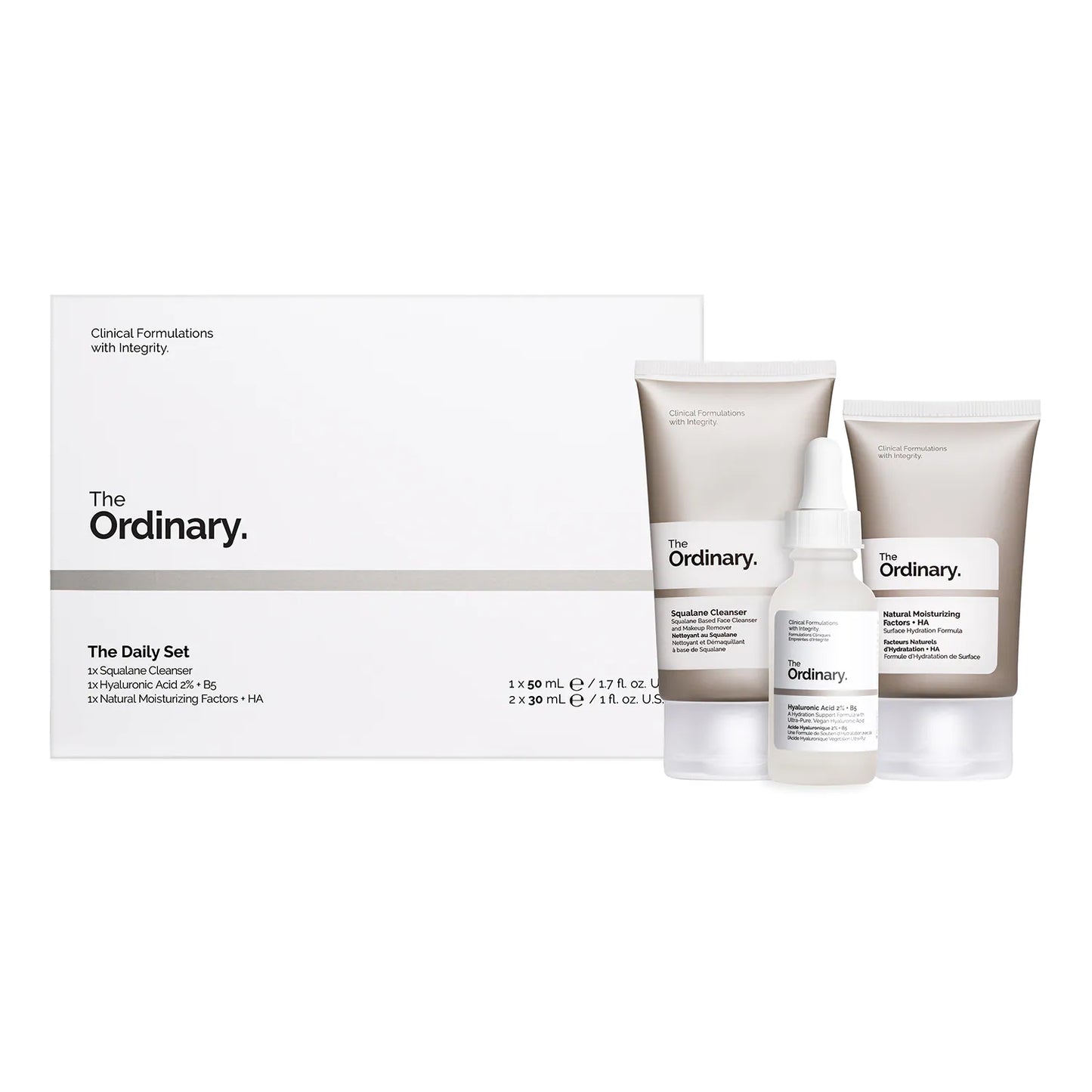 The Ordinary - Le Set Quotidien - Coffret soin visage