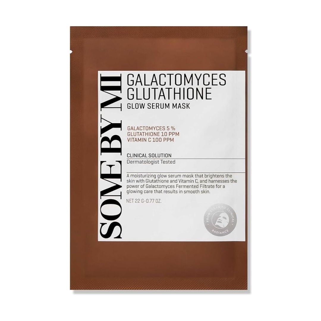 SOME BY MI - Galactomyces Glutathione Glow Serum Mask - Masque Sérum Éclat