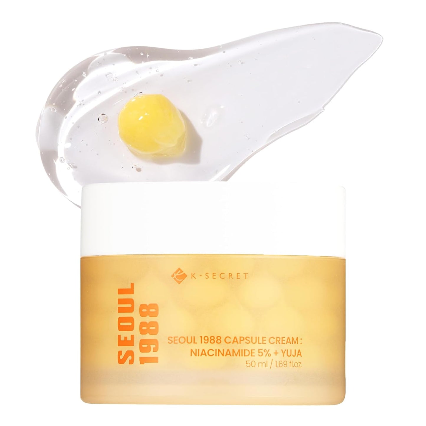 K-SECRET  SEOUL 1988 Capsule Cream : Niacinamide 5% + Yuja