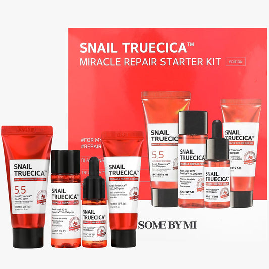 SOME BY MI - Snail Truecica Miracle Repair Starter Kit - Kit Découverte Soins visage