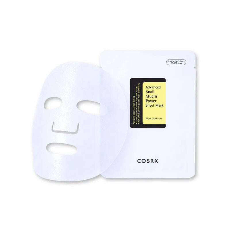 COSRX - Advanced Snail Mucin Power Sheet Mask - Masque Tissu Visage